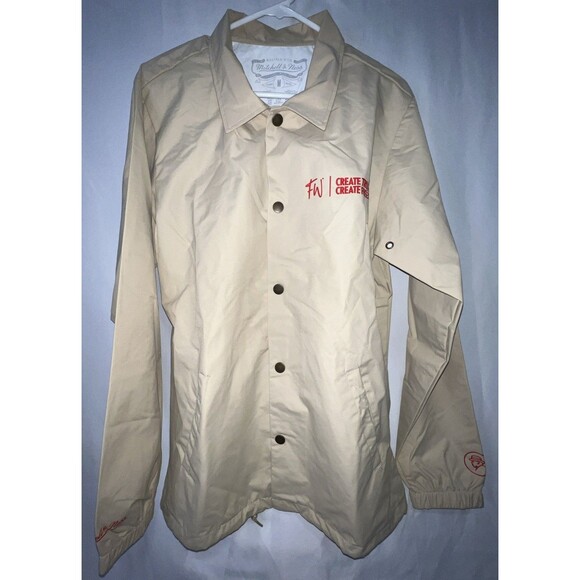 Mitchell & Ness Branded Truth Freedom Mens Jacket Sz Medium Frank White Collab - Picture 1 of 8